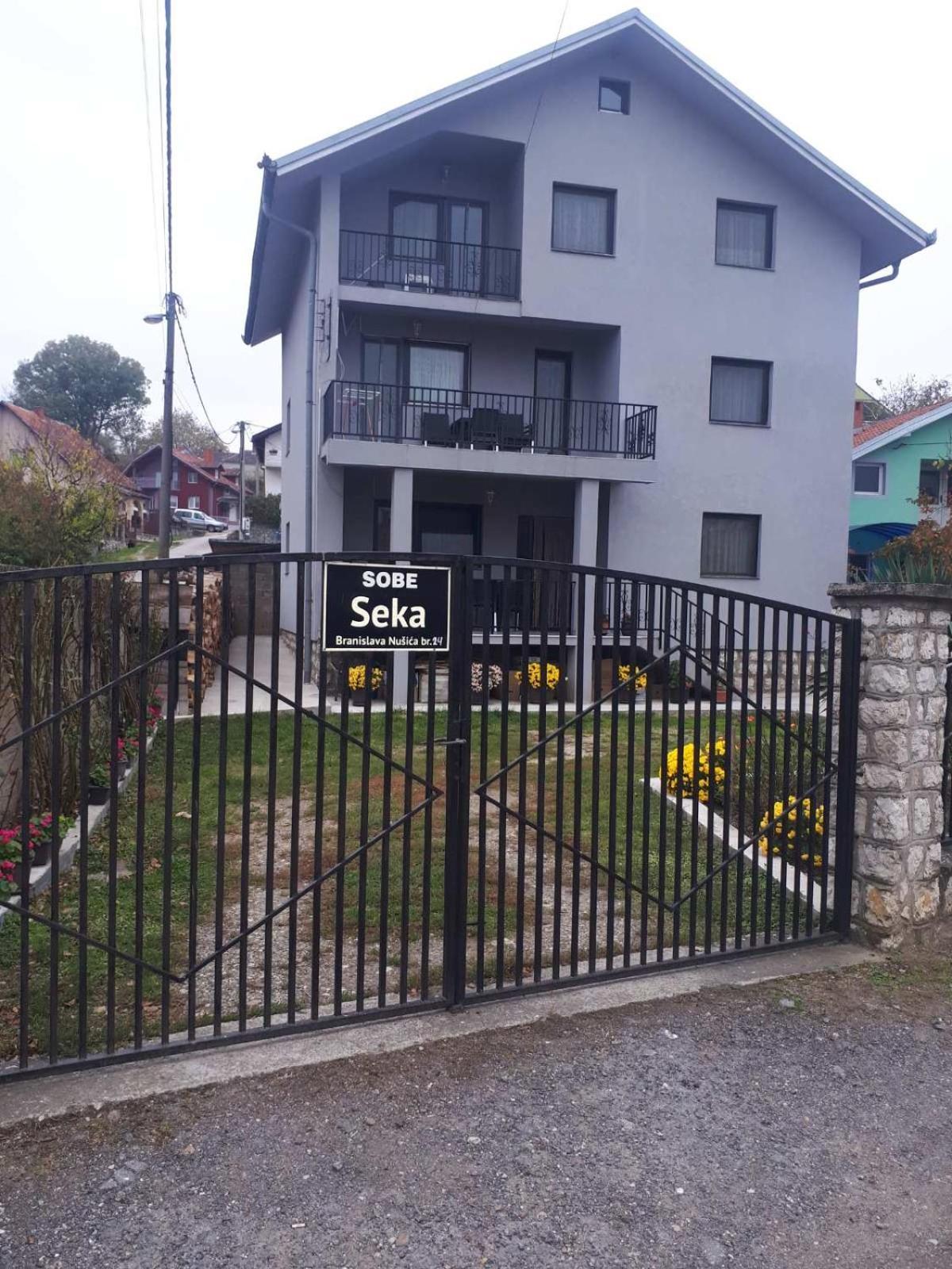 Sobe Seka Hotel Golubac Buitenkant foto